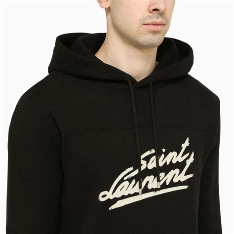 black ysl hoodie|farfetch saints laurent hoodie.